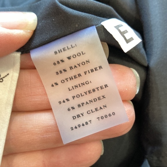 Ann Taylor Charcoal Grey Wool Soft Skirt - Picture 11 of 11